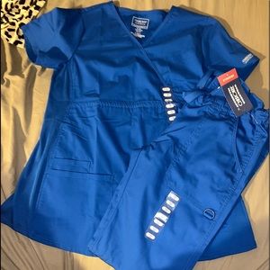 Scrubs top and bottoms